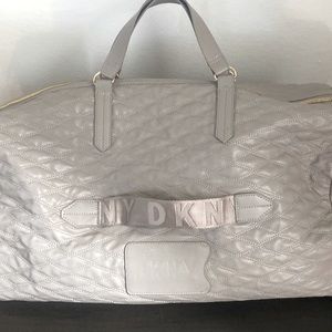 DKNY grey travel bag